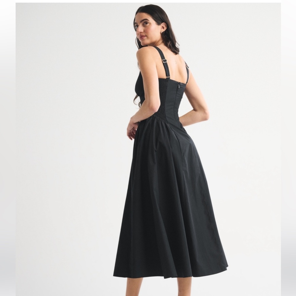 New! Abercrombie & fitch Dylan bra free midi dress - Picture 5 of 9